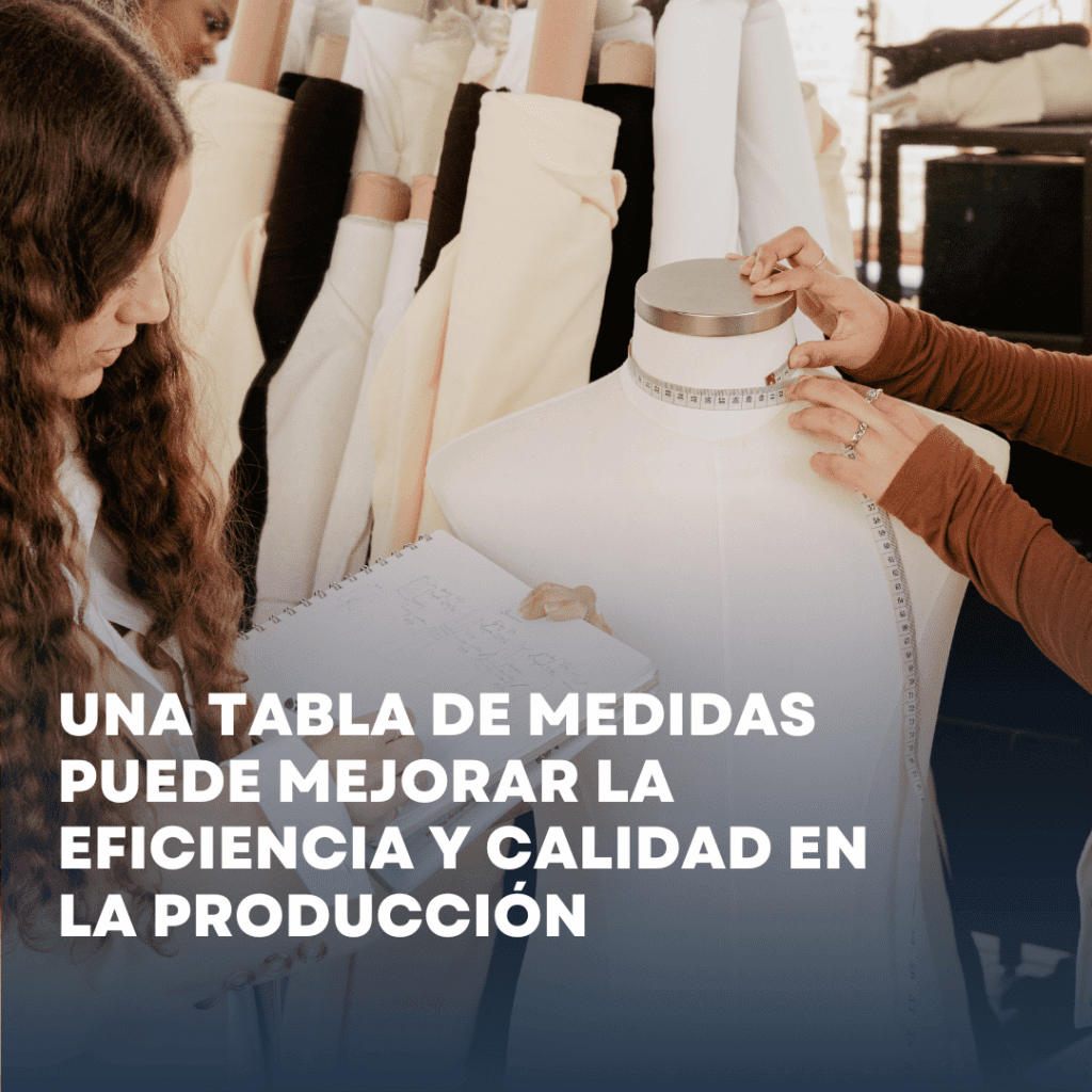 Una tabla de medidas puede mejorar la eficiencia y calidad en la producción